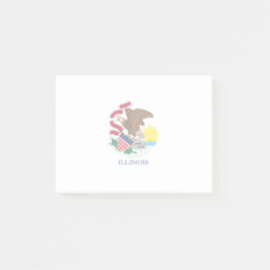 Vlag van Illinois State Design Post-it® Notes