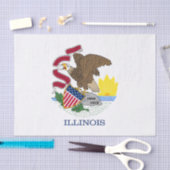 Vlag van Illinois Tissuepapier (Craft)