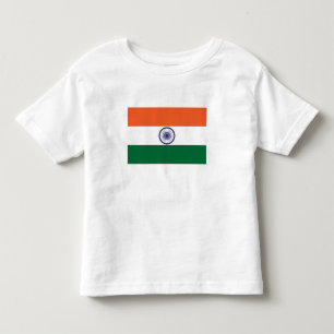 Vlag van India Kinder Shirts