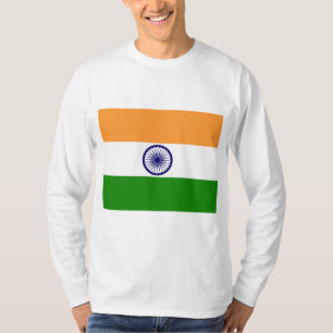 Vlag van India op T-shirts, Hoodies, kleding T-shirt