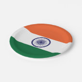 Vlag van India Papieren Bordje (Gekanteld)