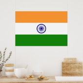 Vlag van India Poster (Keuken)