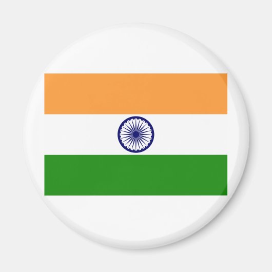 Vlag van India Producten Magneet (Voorkant)