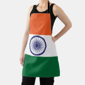 Vlag van India Schort (Insitu)