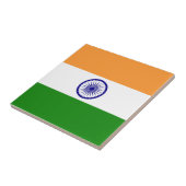 Vlag van India Tegeltje (Zijkant)
