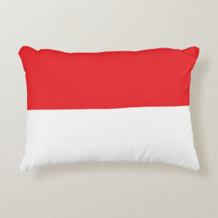 vlag van Indonesië Accent Kussen
