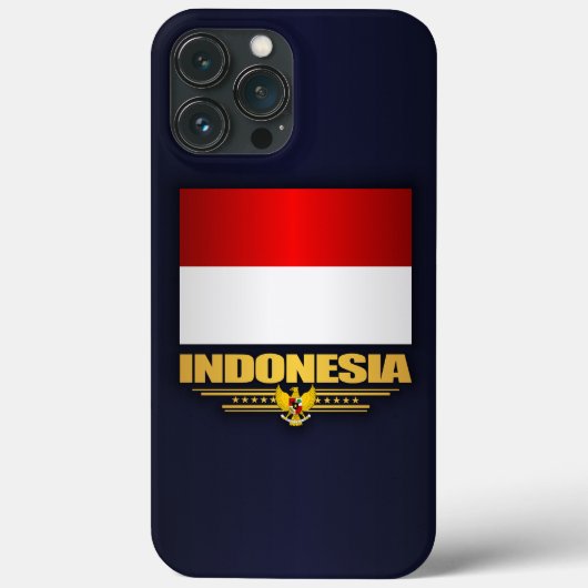 vlag van Indonesië Case-Mate iPhone Case (Achterkant)