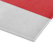 vlag van Indonesië Snijplank (Hoek)