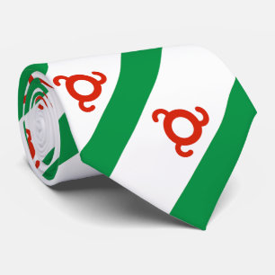 Vlag van Ingoesjetië Stropdas