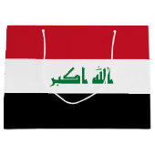 Vlag van Irak Groot Cadeauzakje (Voorkant)