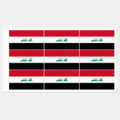Vlag van Irak Labels (Vel)