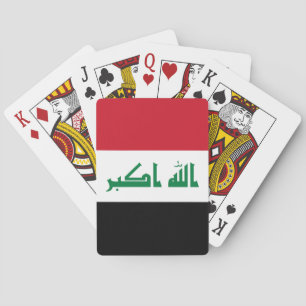Vlag van Irak Pokerkaarten