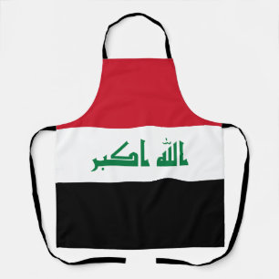 Vlag van Irak Schort