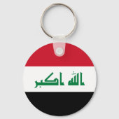 Vlag van Irak Sleutelhanger (Achterkant)