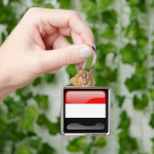 Vlag van Irak Sleutelhanger (Hand)