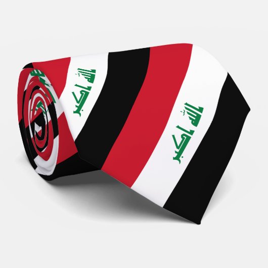 Vlag van Irak Stropdas (Opgerold)