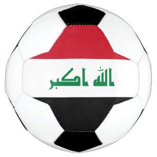 Vlag van Irak Voetbal