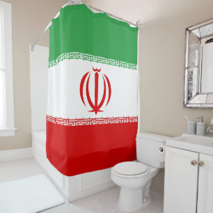 Vlag van Iran Douchegordijn