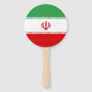 Vlag van Iran Handwaaier