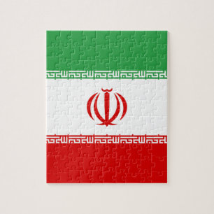 Vlag van Iran Legpuzzel