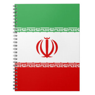 Vlag van Iran Notitieboek
