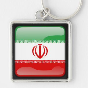 Vlag van Iran Sleutelhanger