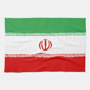 Vlag van Iran Theedoek