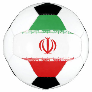 Vlag van Iran Voetbal