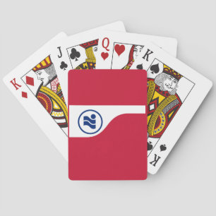 Vlag van Irving, Texas Pokerkaarten
