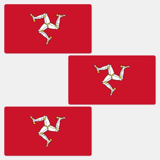 Vlag van Isle of Man Labels (Groep)