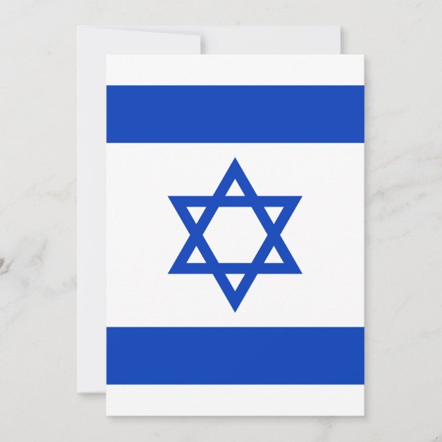 Vlag van Israël (Voorkant)