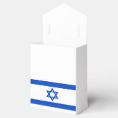Vlag van Israël Bedankdoosjes (Geopend)