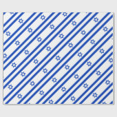 Vlag van Israël Cadeaupapier (Vlak)