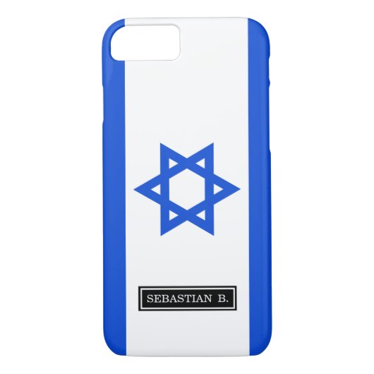 Vlag van Israël Case-Mate iPhone Case (Achterkant)