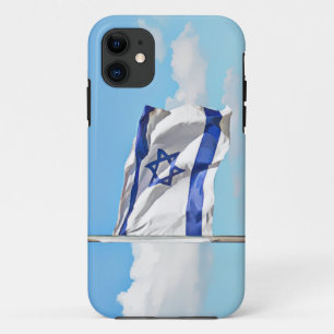 vlag van Israël iPhone 11 Hoesje