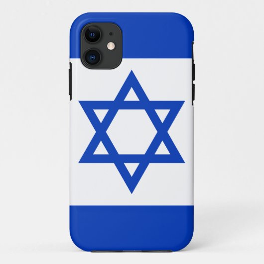 Vlag van Israël Case-Mate iPhone Case (Achterkant)