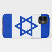 Vlag van Israël Case-Mate iPhone Case (Achterkant (horizontaal))