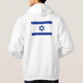 Vlag van Israël Hoodie (Achterkant)