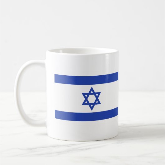 Vlag van Israël Koffiemok (Links)