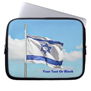 vlag van Israël Laptop Sleeve