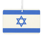 Vlag van Israël Luchtverfrisser (Achterkant)