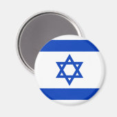 Vlag van Israël Magneet (Voorkant / Achterkant)