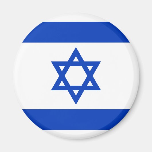 Vlag van Israël Magneet (Voorkant)
