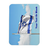 Vlag van Israël Magneet (Verticaal)
