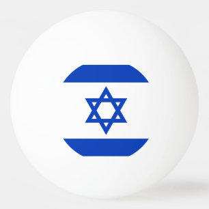 Vlag van Israël Pingpongballen