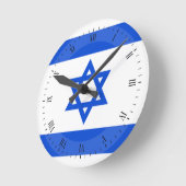 Vlag van Israël Ronde Klok (Hoek)