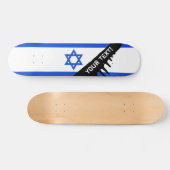 Vlag van Israël Skateboard (Horizontaal)