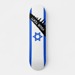 Vlag van Israël Skateboard