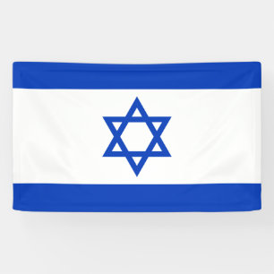 Vlag van Israël Spandoek
