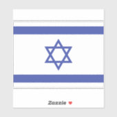 Vlag van Israël Sticker (Vel)